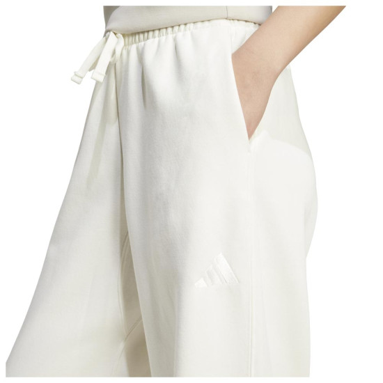 Adidas Γυναικείο παντελόνι φόρμας All SZN Fleece Loose Wide-Leg Pants Adidas Γυναικείο παντελόνι φόρμας All SZN Fleece Loose Wide-Leg Pants